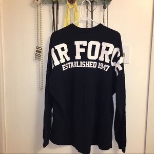 AIR FORCE EST 1947 Varsity Long Sleeve